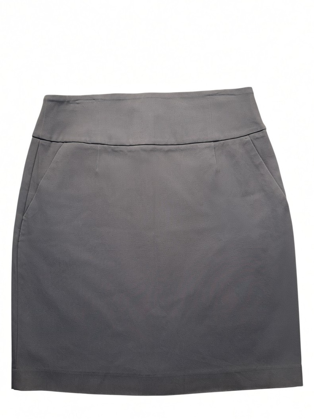 Banana Republic Size 14 Plus Pencil Skirt Charcoal Gray Business Interview